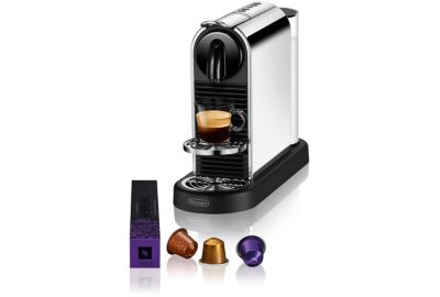 Nespresso DELONGHI Citiz platinium chrome