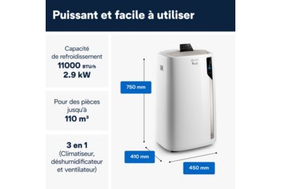 Climatiseur DELONGHI PAC EL112 CST WIFI