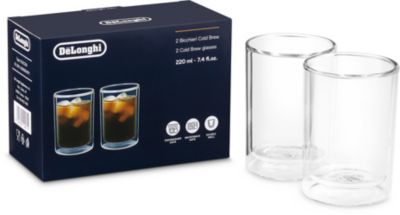 Verre Delonghi Lot De 2 Verres Cold Brew Small 2X220Ml Dlsc324