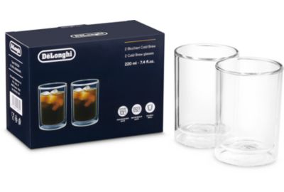 Verre DELONGHI lot de 2 verres Cold Brew Small 2x220ml DLSC324