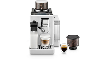 Delonghi Rivelia Latte FEB 4455.B Noir Onyx Machine à café en grains