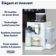 Location Expresso Broyeur DELONGHI FEB4455.W Rivelia Latte Blanche