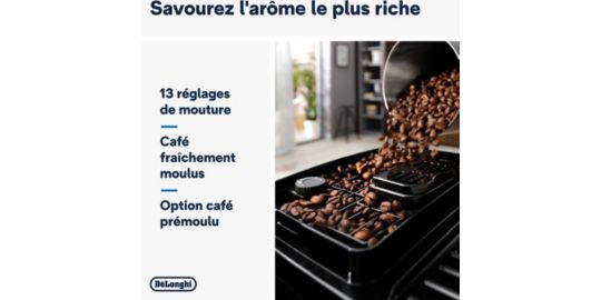 Expresso Broyeur DELONGHI FEB22.82.SB