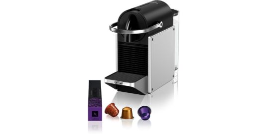 Nespresso DELONGHI Pixie gris metal