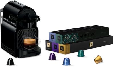 Nespresso DELONGHI Inissia EN80.B + 50 capsules