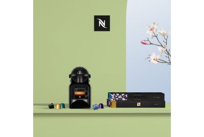 Nespresso DELONGHI Inissia EN80.B + 50 capsules