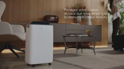 Voir la vidéo pour Deshumidificateur DELONGHI DEP216