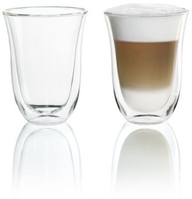 Tasse DELONGHI Latte Macchiato double paroi lot 2 x 330ml