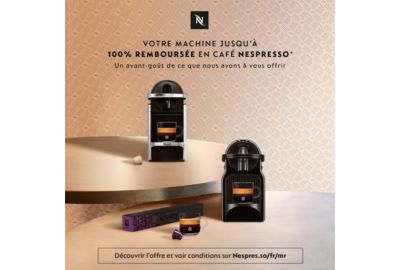 Nespresso DELONGHI Inissia intense Noir