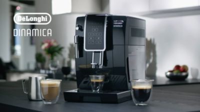 Voir la vidéo pour Expresso Broyeur DELONGHI Dinamica FEB3515.B noir