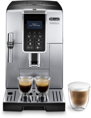 De'Longhi Magnifica Evo ECAM292.52.GB, Machine Automatique à Café en  Grains, Broyeur Intégré, Panneau de Commande à Icônes Blanc et Noir,  Technologie LatteCrema Hot, 1450W, Noire : : Cuisine et Maison