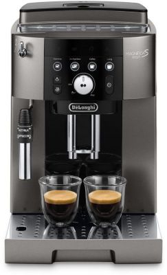 Expresso Broyeur DELONGHI Magnifica S Smart FEB2533.TB titanium Kit d entretien DELONGHI DLSC308 d tartrant produit entretien carafe chiffon test