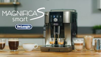 Voir la vidéo pour DELONGHI MAGNIFICA Smart FEB2533.TB