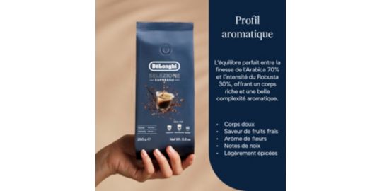 Café en grain DELONGHI 250G Selezione Expresso