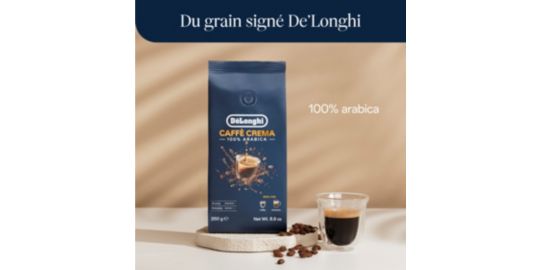 Café en grain DELONGHI 250G Caffe Crema DLSC602