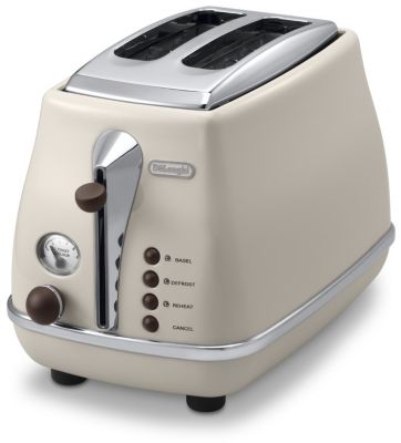 Grille-pain DELONGHI CTOV2103.BG ICONA VINTAGE beige