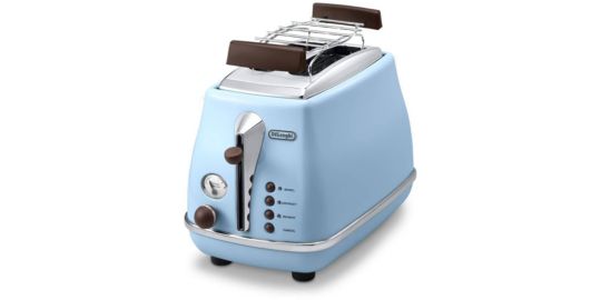 Grille-pain DELONGHI CTOV2103AZ ICONA VINTAGE bleu azur