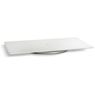 Support TV Rotobase Elite Meliconi - Pivotant 360° - Verre Trempé - Capacité 70 Kg - Made In Italy