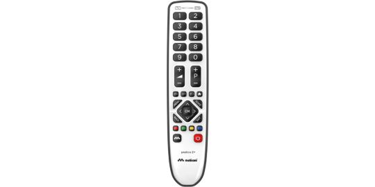 Télécommande universelle MELICONI Universelle 2 en 1 PRATICO 2+