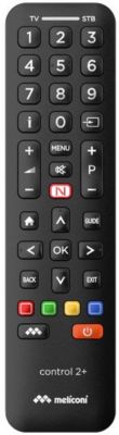 Télécommande universelle MELICONI CONTROL 2+ univ. pour 1TV + 1 decodeur