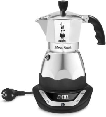 Cafetière italienne BIALETTI Moka timer 6 tasses