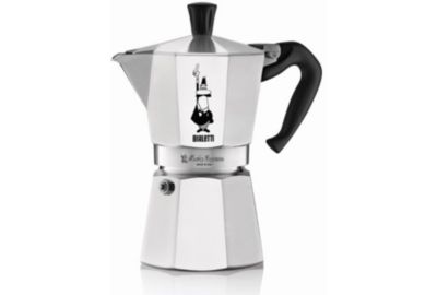 Cafetiere italienne BIALETTI Moka express Silver 6 tasses expresso Boulanger