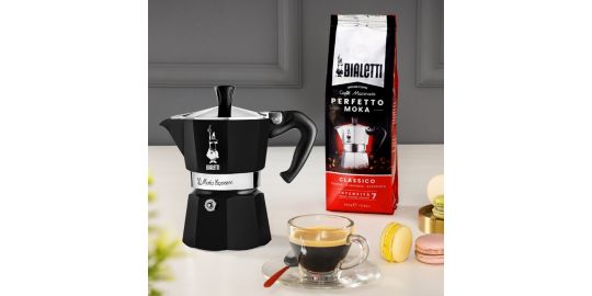 Cafetière italienne BIALETTI MOKA EXPRESS NOIR 3 TASSES
