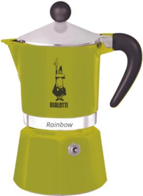 Cafetière italienne BIALETTI Rainbow 6 tasses green