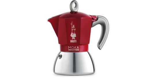 Cafetière BIALETTI Moka induction 6 tasses RED