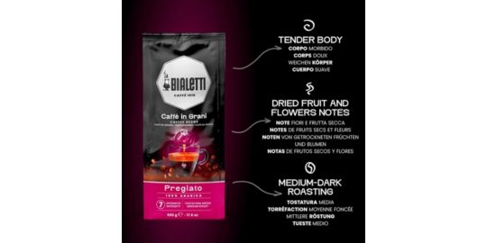Café en grain BIALETTI Esperto Grani Pregiato 500g