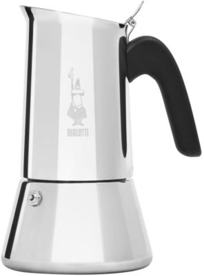 Cafetière BIALETTI Kitty inox - 10 tasses - Compatible tous feux et  lave-vaisselle