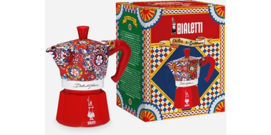 Cafetière italienne BIALETTI Moka Express 3 Cups Dolce Gabbana