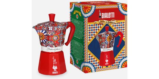 Cafetière italienne BIALETTI Moka Express 6 Cups Dolce Gabbana