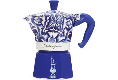 Cafetière italienne BIALETTI Moka Express 6T Collection D&G Blue