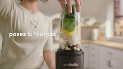 Voir la vidéo pour Blender NUTRIBULLET TURBO NBT1006MB