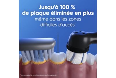 Brosse à dents électrique ORAL-B iO2 Duo Noir et Rose