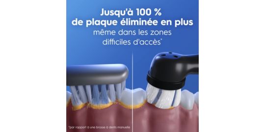 Brosse à dents électrique ORAL-B iO2 Duo Noir et Rose