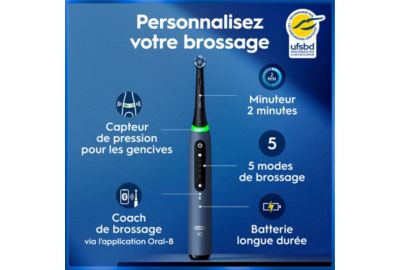 Brosse à dents électrique ORAL-B iO5s Series Ocean Blue