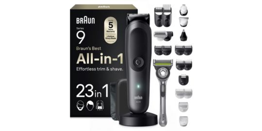 Tondeuse barbe BRAUN AIO9560