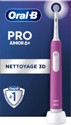 Brosse à dents électrique ORAL-B Pro 1 Junior Violette