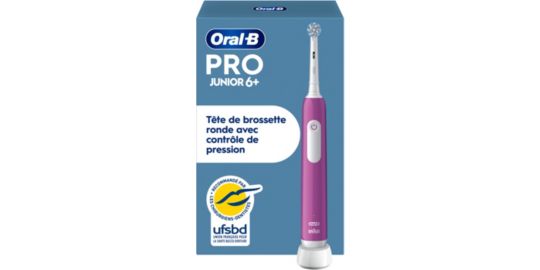 Brosse à dents électrique ORAL-B Pro 1 Junior Violette