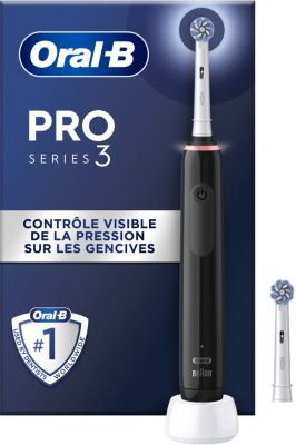 Brosse à dents électrique ORAL-B PRO 3 Sensi Ultra Thin Noire HBOX