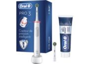 Brosse à dents électrique ORAL-B Pro 3800 Cross Action Blanche
