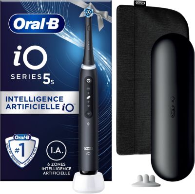 Brosse à dents électrique ORAL-B IO5 Black edition cadeau