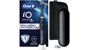 Brosse à dents électrique ORAL-B IO5 Black edition cadeau