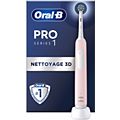 Brosse à dents électrique ORAL-B Pro 1 Rose Cross Action + 1 brossette