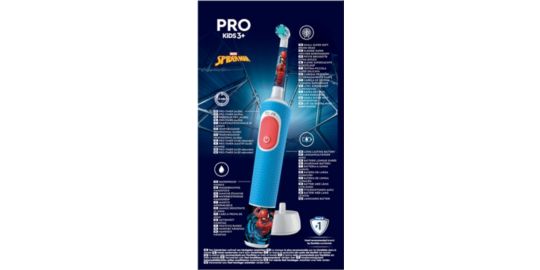 Brosse à dents électrique ORAL-B Vitality Pro Kids Spiderman