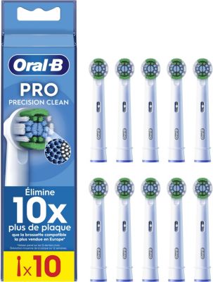 Brossette dentaire ORAL-B Precision Clean X-filaments x10