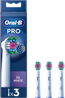 Brossette dentaire ORAL-B Brossettes 3D White x3 X-filaments