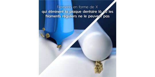 Brossette dentaire ORAL-B Precision Clean x8 X-filaments